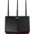 Router Asus 4G-AC86U Wireless AC2600 Dual-Band Gigabit, negru, vedere de sus