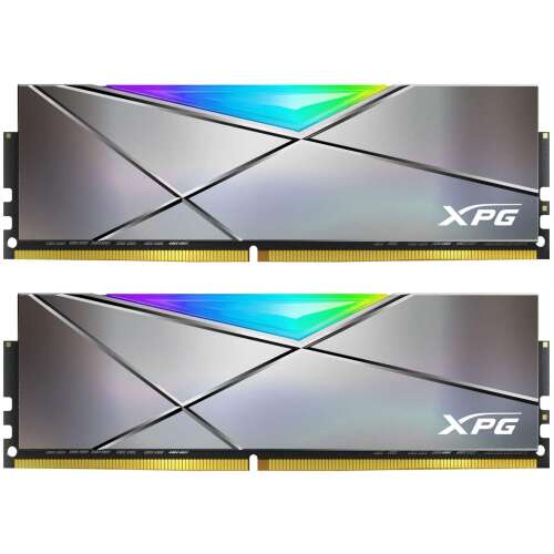 Zestaw pamięci RAM Adata XPG Spectrix D50 Tungsten Grey 16GB (2x8GB) DDR4 3200MHz RGB
