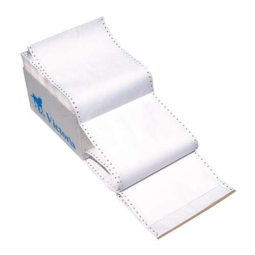 Victoria A4 Leporelló continuous computer paper, 240 mm wide, 12 inches long, 1800 sheets per box