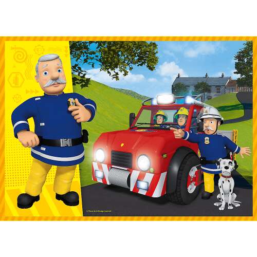 Trefl Fireman Sam - 4 in 1 puzzle