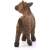 Schleich brown kid goat figurine, back view