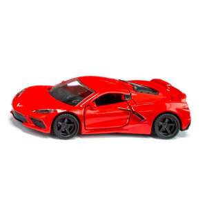 Siku Chevrolet Corvette C8 Stingray Játékautó - Piros - 1:50