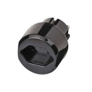 Adapter podróżny Brennenstuhl CH, czarny, do gniazdek europejskich - Karta sieciowa