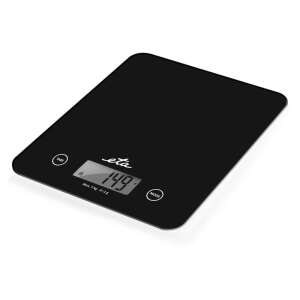ETA Lori digital kitchen scale, black, 5kg capacity, 1g accuracy - Eta