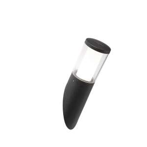 Lampă de perete exterioară Fumagalli CARLO FS LED GU10, culoare neagră - Lămpi de perete pentru exterior