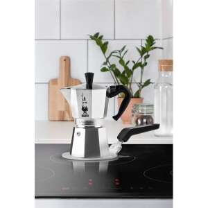 Bialetti Moka Express indukciós adapterrel, 6 csésze, ezüst