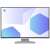 Eizo FlexScan EV2485-WT 24.1 inch monitor, white, with a blue and white abstract background