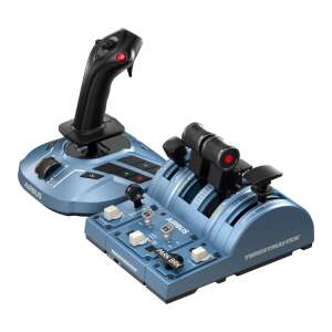 Joystick Thrustmaster TCA Captain Pack X Airbus Edition i kwadrant przepustnicy, widok pod kątem - Thrustmaster Joystick