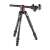 Trepied de călătorie Manfrotto Befree GT XPRO, negru și argintiu, extins cu coloana centrală