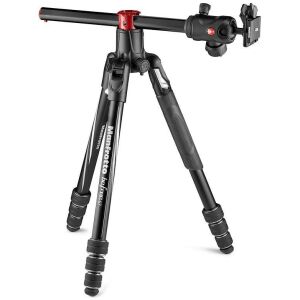 Manfrotto Befree GT XPRO Trepied de călătorie cu coloană de 90° - Trepiede foto/video pentru telefoane/aparate