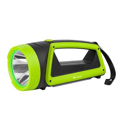 Tracer TRAOSW46894 LED keresőlámpa powerbankkal, zöld és fekete
