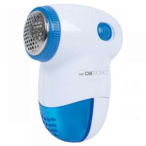 Clatronic TC 3758 fabric shaver, white and blue, electric lint remover - Fabric Shaver