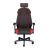 Vorderansicht des Endorfy Meta RD Gaming-Stuhls in Schwarz und Rot