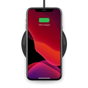 Pad de încărcare wireless Belkin BOOST CHARGE 10W cu iPhone complet încărcat - Încărcătoare wireless