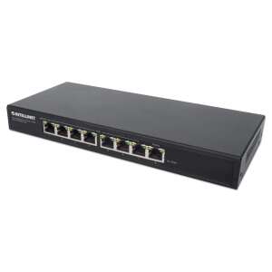 Intellinet 561679 8-Port Gigabit Ethernet PoE+ Switch mit PoE Passthrough - Intellinet