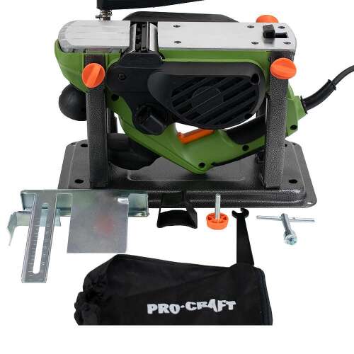 Procraft PE1650 planer electric, 1650W, lățime 82mm, adâncime 3mm, cu accesorii