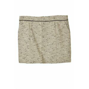 Fustă pentru femei Naf Naf cu sclipici maro gălbui - 42 130489333 - Îmbrăcăminte pentru femei