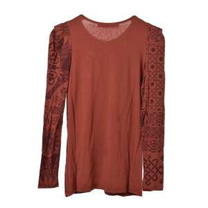 Desigual vörösesbarna, mintás női felső 32080062 - Desigual