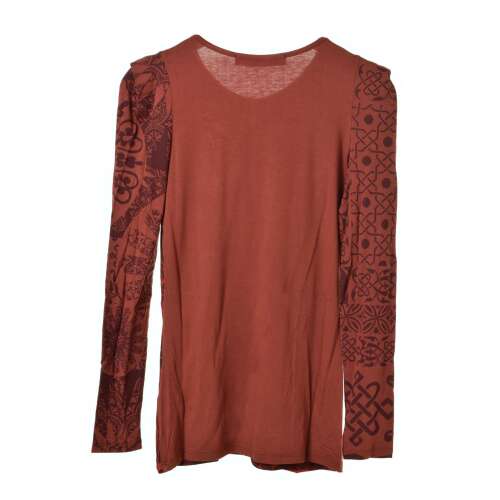 Desigual vörösesbarna, mintás női felső 32080062