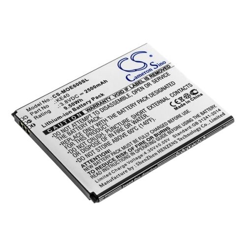 Cameron Sino KE40 akkumulátor, 3.8V, 2500mAh Motorola telefonokhoz - Mobiltelefon akkumulátor