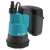 Gardena 2000/2 18V P4A cordless submersible pump for clean water, blue and black, angled view