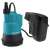 Gardena 2000/2 18V P4A cordless submersible pump for clean water, blue and black, angled view