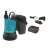 Gardena 2000/2 18V P4A cordless submersible pump for clean water, blue and black, with battery, charger and power for all alliance logo