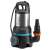 Gardena 25000 submersible pump for dirty water, black and silver, with blue and orange details