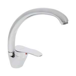 Micul Fermier DS-91021 konyhai csaptelep, hattyú típusú, ezüst szín - Micul Fermier