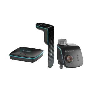 Gardena smart Water Control Set with Sensor, automatic irrigation system for your garden, smart app control, easy installation - Irrigation Accessory