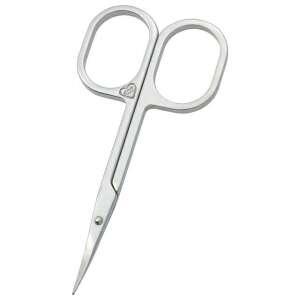 DUP bent leather cutting scissors, professional quality, sharp blades, perfect for precise cuts - Bathing Essential