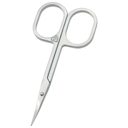 DUP curved leather cutting scissors