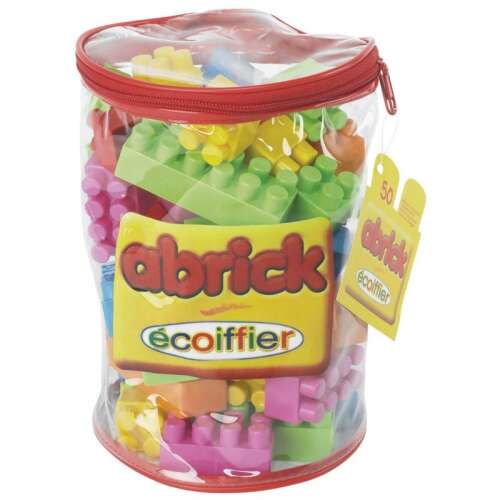 Set blocuri de constructie de 50 piese Abrick Ecoiffier 32080531