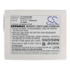 Cameron Sino 989803167281 Helyettesítő Akkumulátor 14.8V 6600mAh - Mobiltelefon kiegészítő