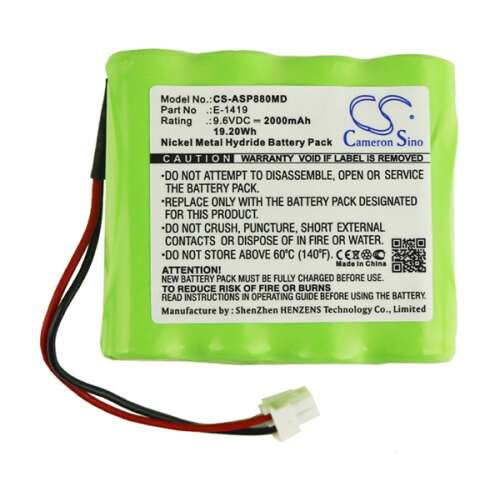Cameron Sino 9.6V 2000mAh NI-MH Akkumulátor Ampall E-1419 helyettesítő - Akkumulátor