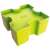 Trefl Puzzle Sorter, 6 úložných a triediacich tácok, zelená, organizér na puzzle