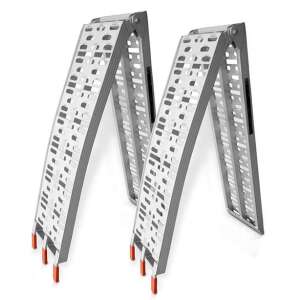 Hecht 005005 Folding Loading Ramps Pair, 680kg Capacity - Garden Tool & Machine