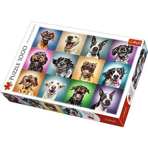 Trefl Puzzle - Lustige Hunde 1000Stück