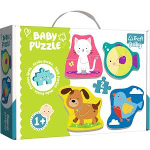 Trefl 4in1 Baby Puzzle - Állatkölykök 8db 32081790 Puzzle