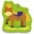 Trefl Baby Puzzle: Konské puzzle s farmárskymi zvieratkami pre batoľatá