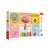 Trefl Neon Color Line 1000 piece jigsaw puzzle featuring a collage of sweet treats and fun illustrations