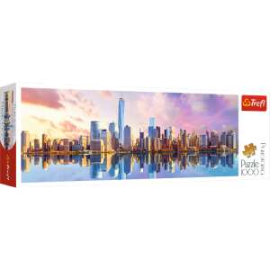 Trefl panoráma Puzzle - Manhattan 1000db 32081840 Puzzle - Város - Épület