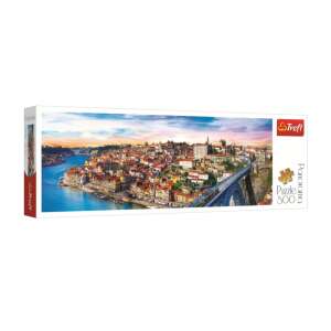 Trefl panoráma Puzzle - Porto Portugália 500db 32081864 Puzzle - Város - Épület