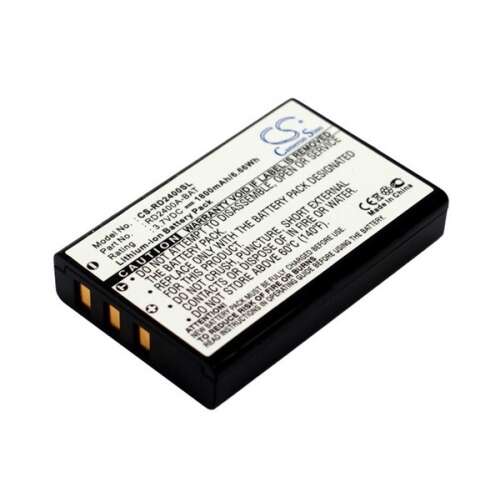 Cameron Sino RCA RD2400A-BAT Kompatibilis Li-Ion Akkumulátor 3.7V 1800mAh - Fotó, videó és optika