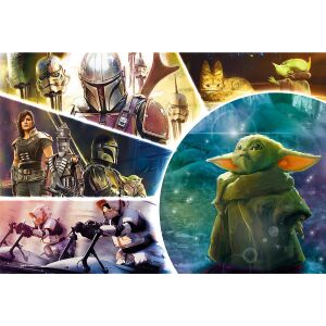 Obrazek układanki Trefl Star Wars Baby Yoda 100 elementów - Puzzle