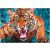 Trefl Crazy Shapes Puzzle - Egy tigrissel szemben 600db 134065174