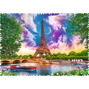 Puzzle Trefl Crazy Shapes 600 elementów z Wieżą Eiffla w Paryżu - Trefl Puzzle