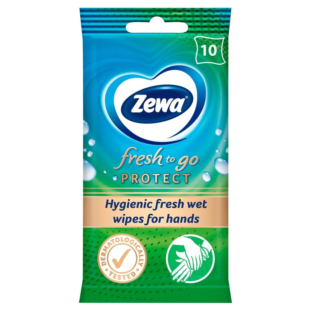 Zewa Protect handrička na mokré čistenie 10ks