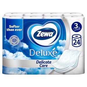 Zewa Deluxe Delicate Care 3 rétegű Toalettpapír 24 tekercs 138817986 - WC-papír