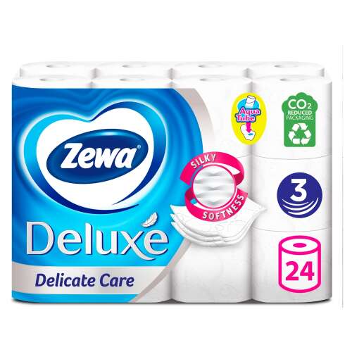 Hartie igienica Zewa Deluxe Delicate Care 3 straturi 24 role